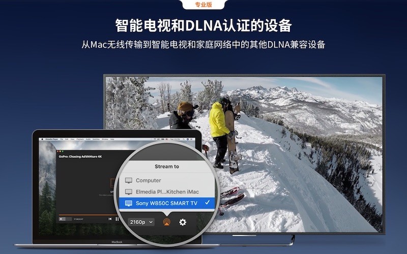 Elmedia Video Player Pro 7.17 for Mac 中文破解版 多媒体播放器