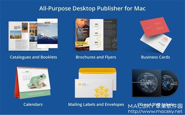 Printworks 2.0.8 for Mac 多功能版面设计软件