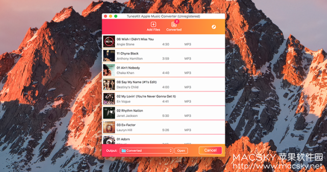 TunesKit Apple Music Converter 2.0.3 DRM去除格式转换工具
