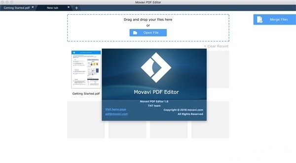 Movavi PDF Editor 2.4.0 for Mac PDF文件阅读编辑器软件