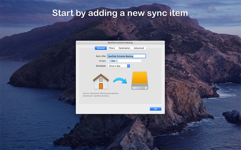 SyncTime 3.8 for Mac 破解版 简单易用的文件同步软件