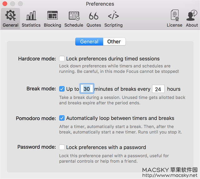 Focus 1.8.1 for Mac 阻止网络干扰提高工作效率工具