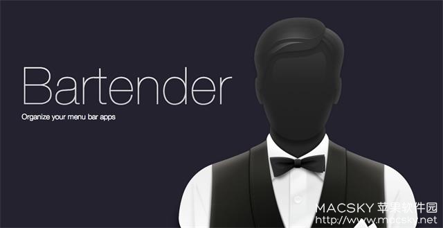 Bartender 3.0.8 for Mac 菜单栏管理优化工具