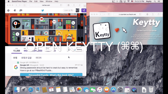 Keytty 1.2.6 for Mac 使用键盘控制鼠标操作工具插图