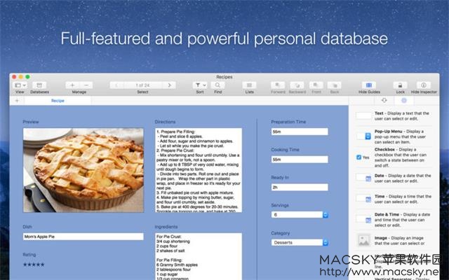 Records 1.5.6 For Mac 个人数据库管理工具