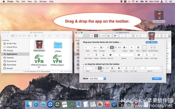 Trash Without 1.4.1 for Mac 文件直接删除工具