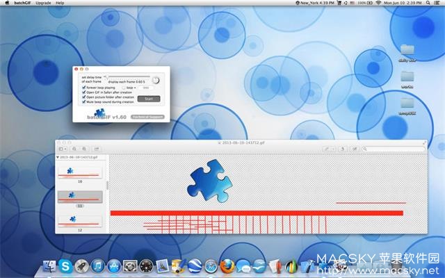 苹果批量图片转GIF动画工具 batchGIF v1.90 Mac OS X