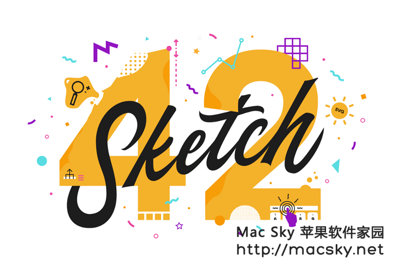 Mac系统IOS开发 UI设计 矢量图形绘制软件 Sketch 43.1