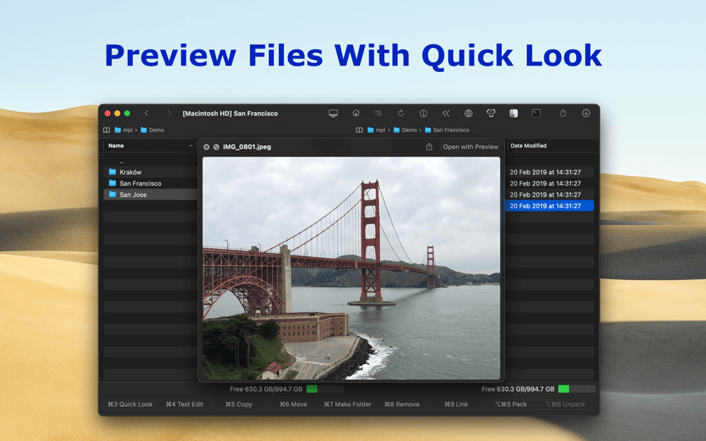 MaxCommander 2.5 for Mac 双窗口文件管理器
