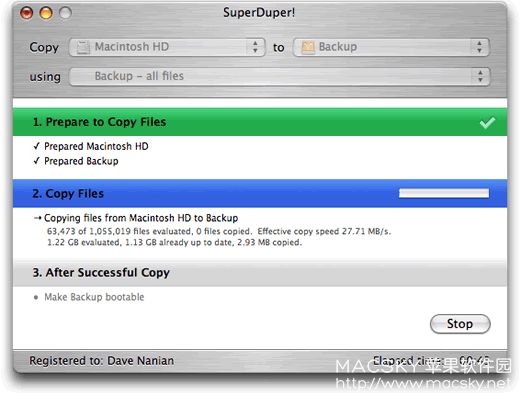 SuperDuper! 3.0 for Mac 系统数据恢复备份工具