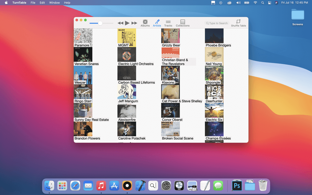 TurnTable 4.0.4 for Mac 破解版 优秀音乐播放器