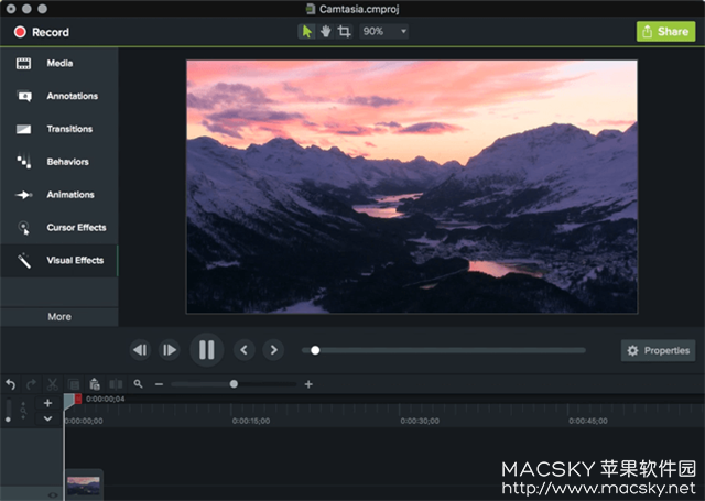 TechSmith Camtasia 3.1.1 苹果专业屏幕录像视频录制软件