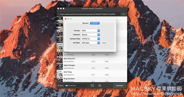 苹果Spotify音乐转换工具 TunesKit Spotify Converter 1.1.1