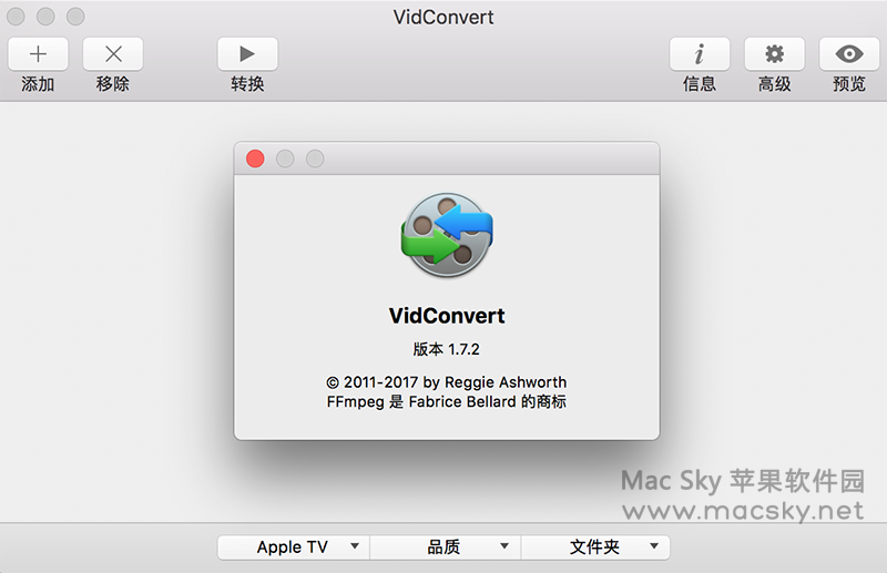 苹果专业视频音频格式转换工具 VidConvert 1.7.2 Mac OS X插图