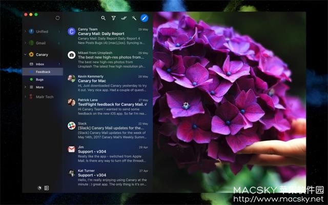 Canary Mail ( Encrypted Email ) 2.21 for Mac 邮件客户端