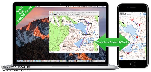 苹果强大卫星定位导航软件 MacGPS Pro 10.2.0 Mac OS X