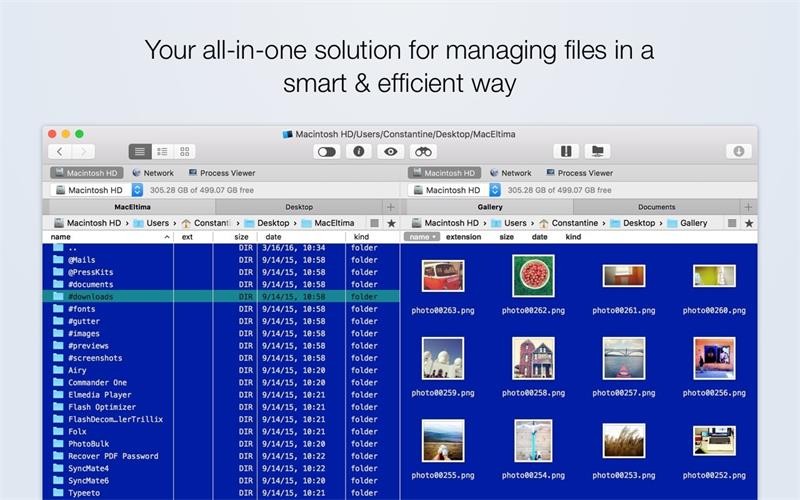 Commander One Pro 2.5.2 for Mac 中文破解版 双栏文件资源管理器