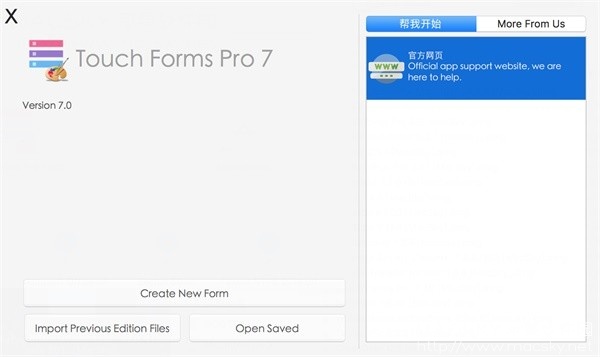 Touch Forms Pro 7.40.2 for Mac 破解版 网页表单生成器