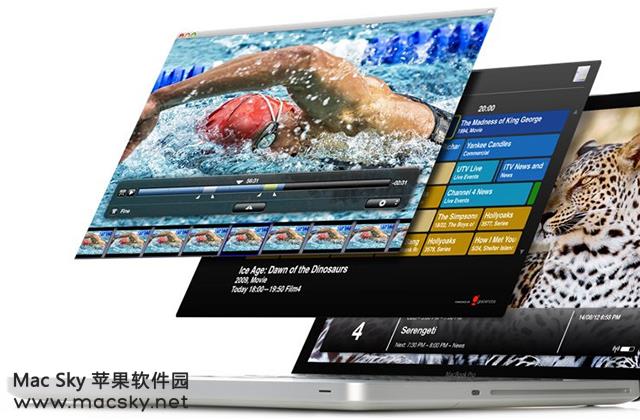 苹果网络电视直播观看软件 EyeTV 3.6.9 中文版 Mac OS X