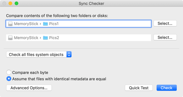 Sync Checker 3.3 for Mac 破解版 文件同步状态检测工具