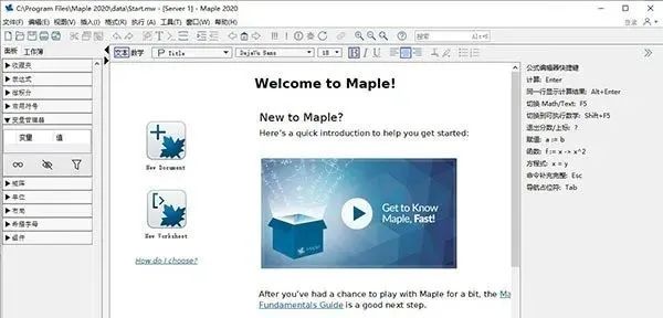 Maple 2020 下载链接资源及安装教程-12