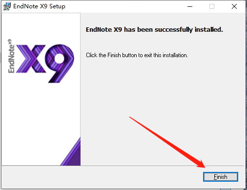 EndNote X9 软件下载及安装教程-12