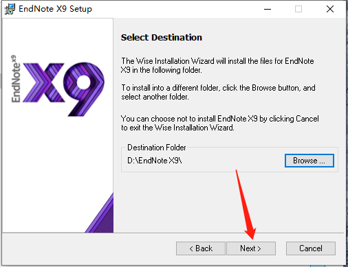 EndNote X9 软件下载及安装教程-9
