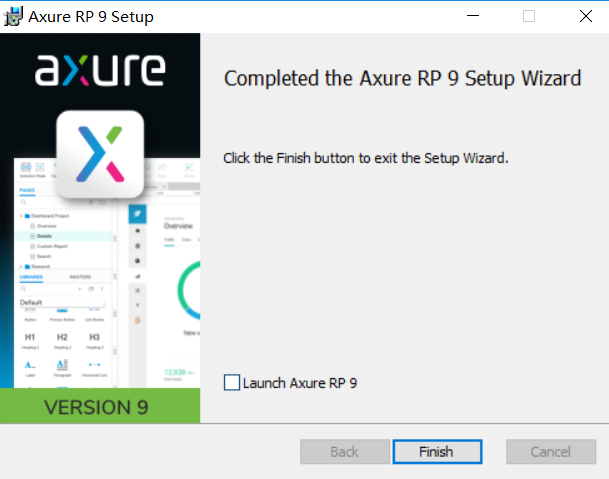Axure RP 9.0 软件下载安装教程-9