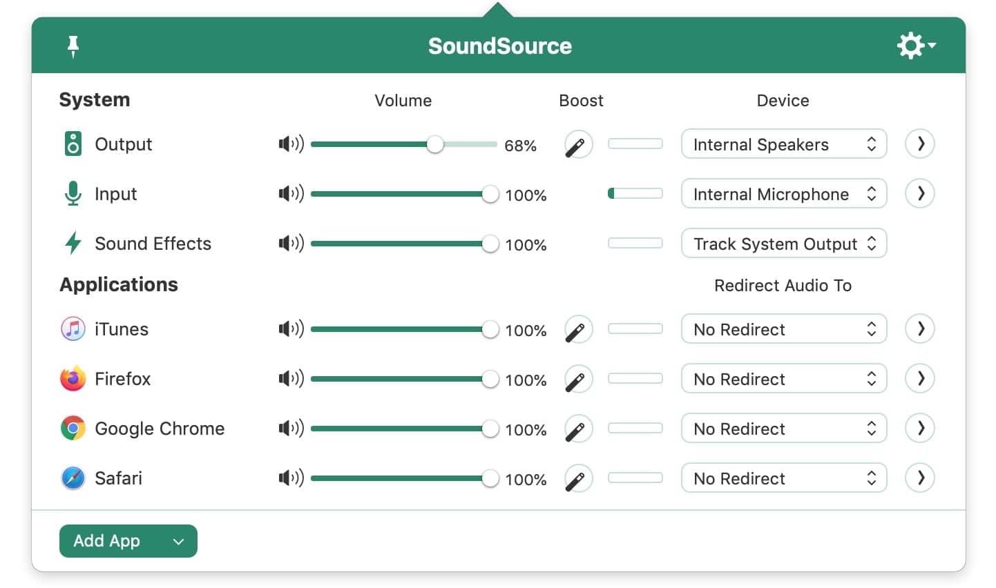 SoundSource for mac截图