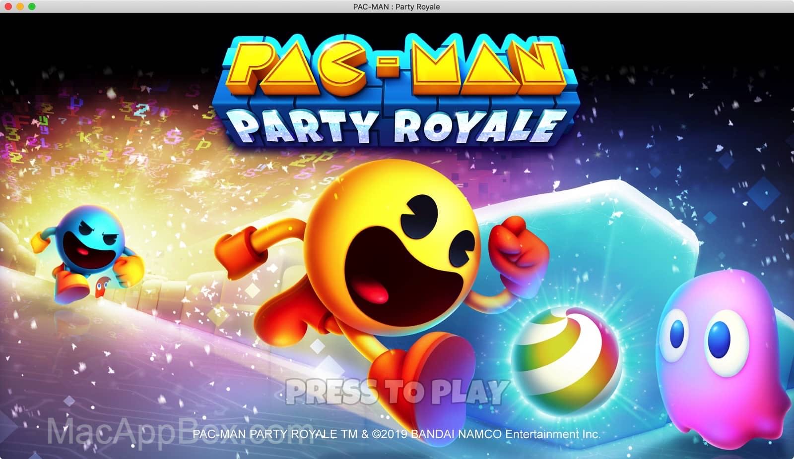 吃豆人大逃杀 mac版 PAC-MAN PARTY for mac