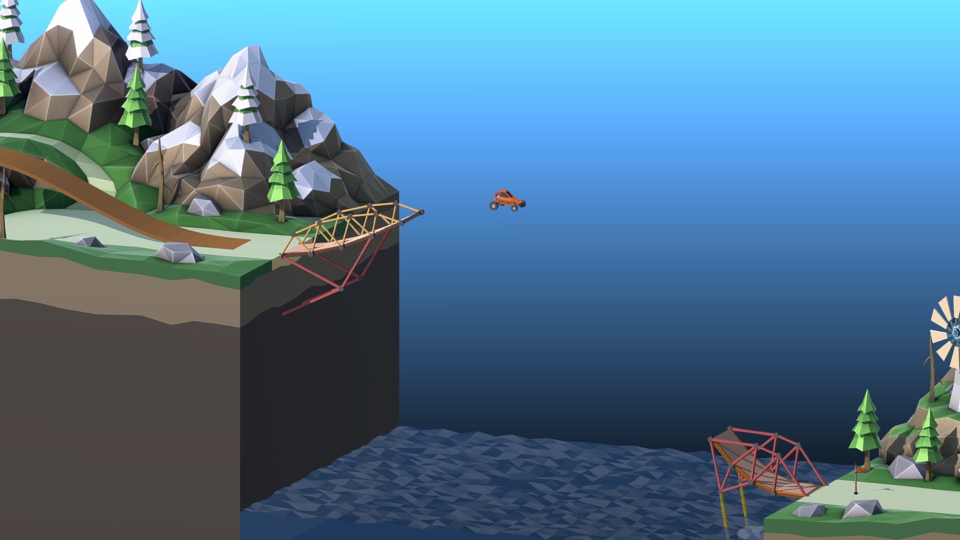 Poly Bridge 2 v1.34 经典建桥模拟游戏