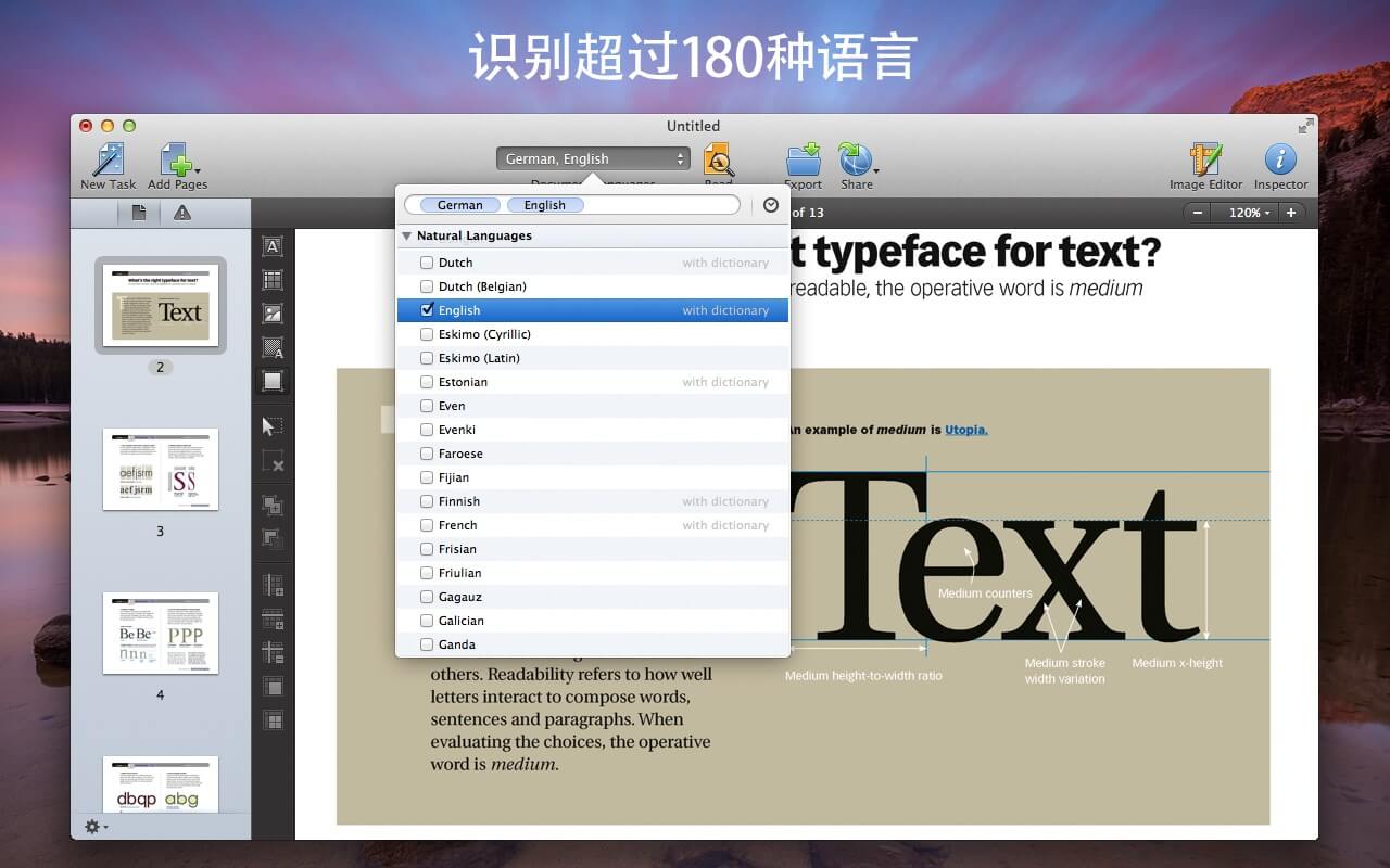 ABBYY FineReader PDF for mac 15.2.9中文版