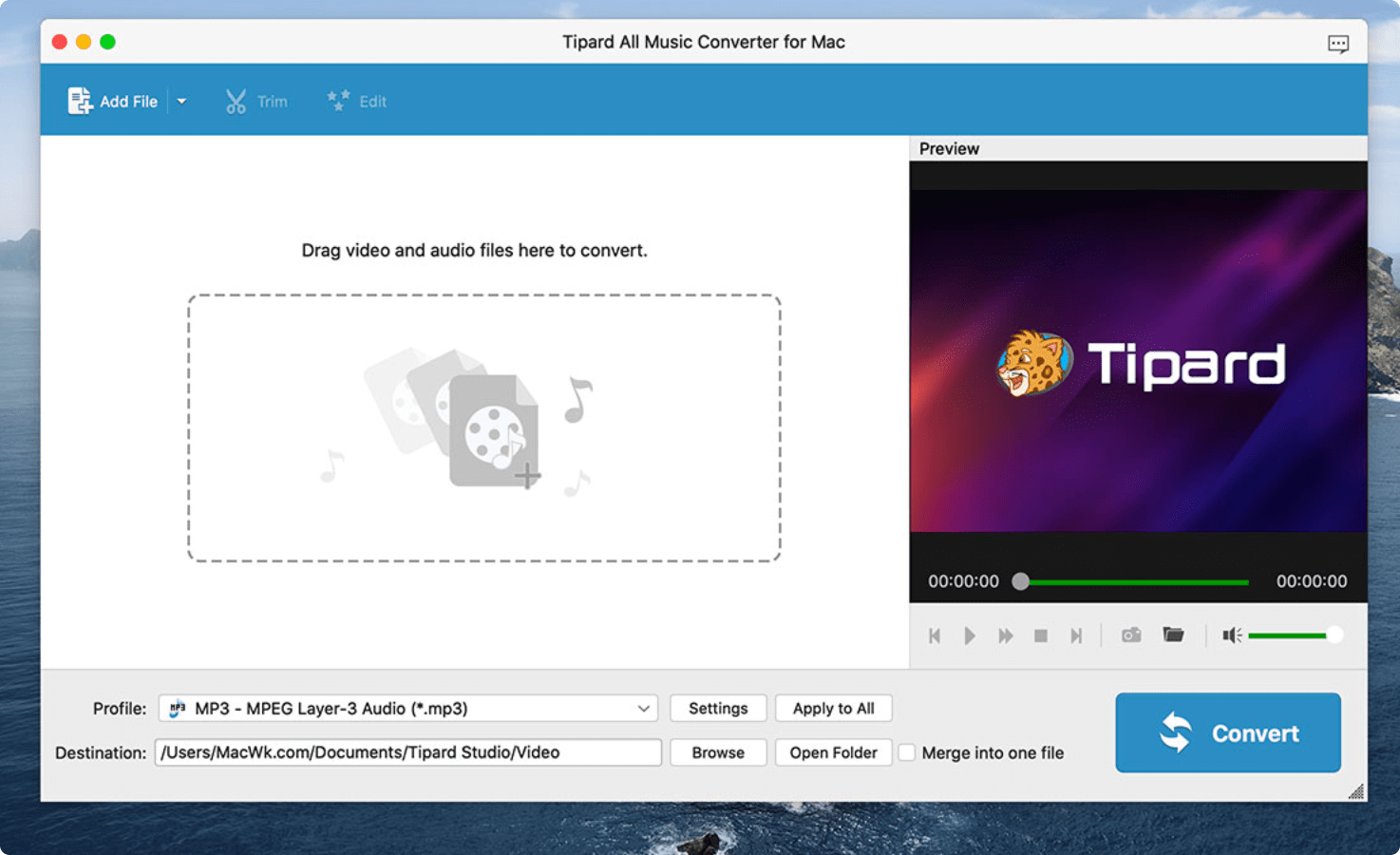 Tipard All Music Converter 9.1.16 mac版下载 音频格式转化