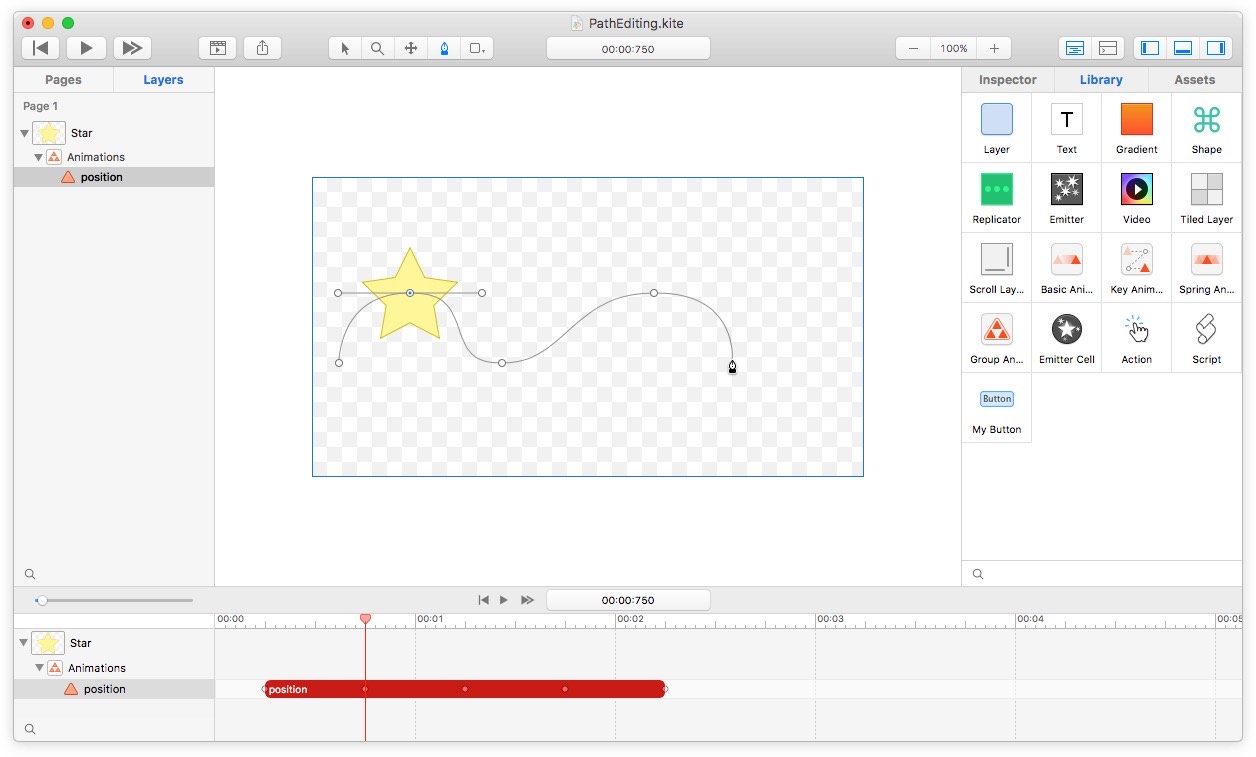 Kite 2.1.1 制作 Mac 和 iOS 的动画和原型工具
