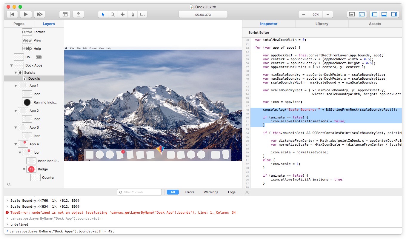 Kite 2.1.1 制作 Mac 和 iOS 的动画和原型工具