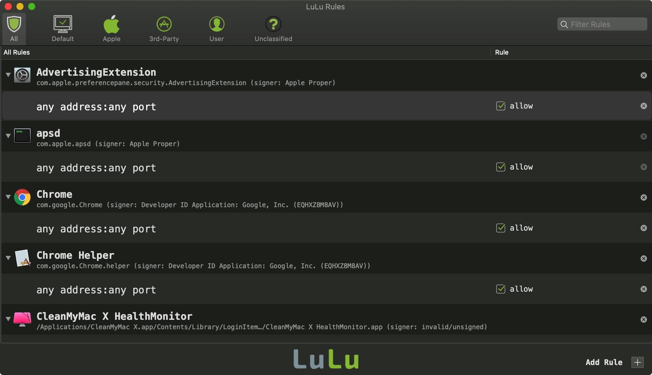 LuLu for mac 防火墙软件 