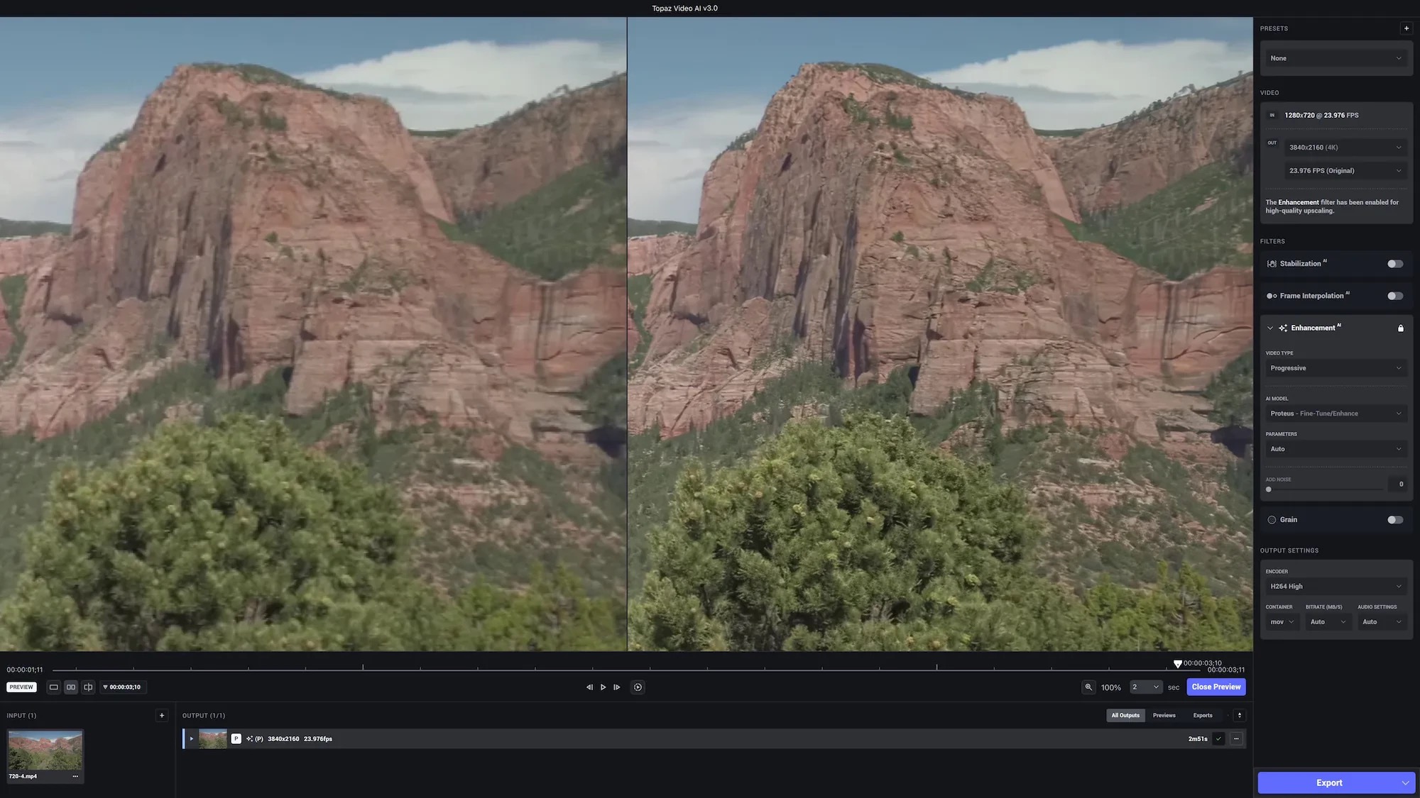 Topaz Video AI for mac v3.1.5 AI人工智能视频处理应用