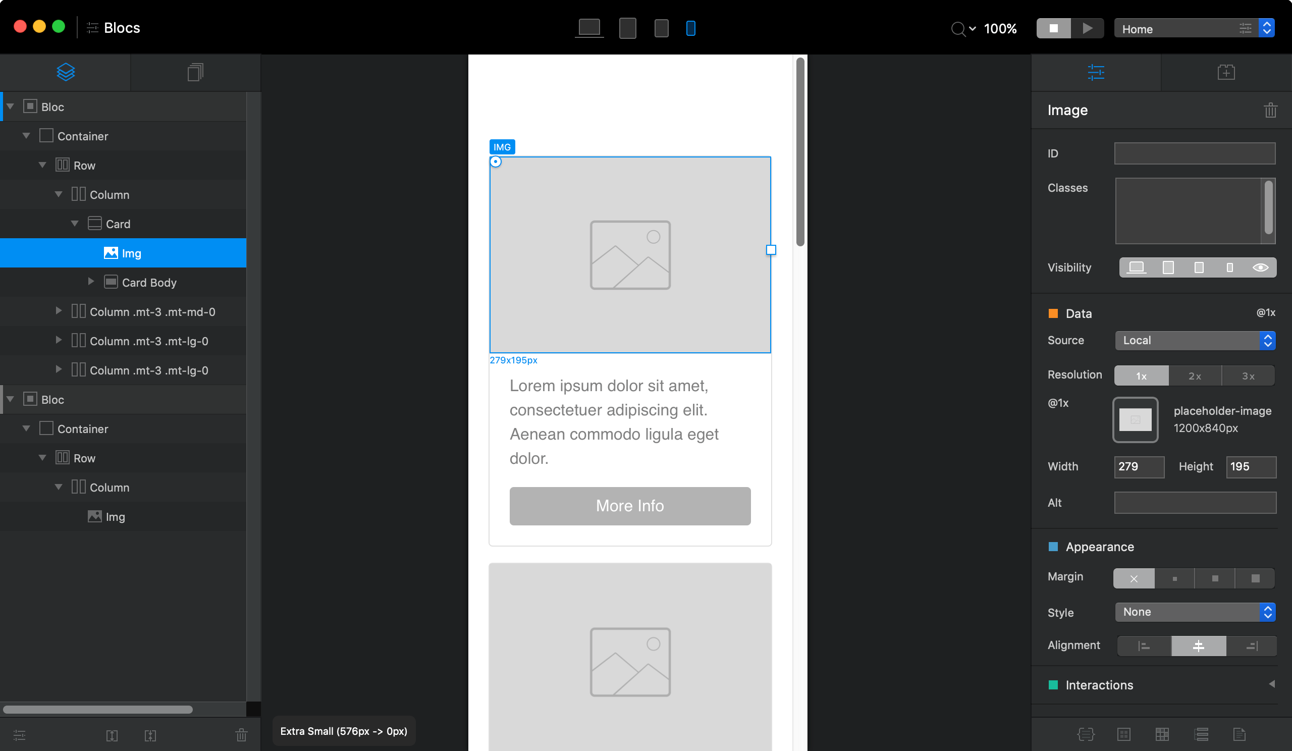 Blocs for Mac 现代网页设计工具 