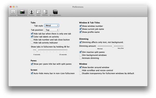 iTerm2 3.4.18 macOS终端的替代品插图8