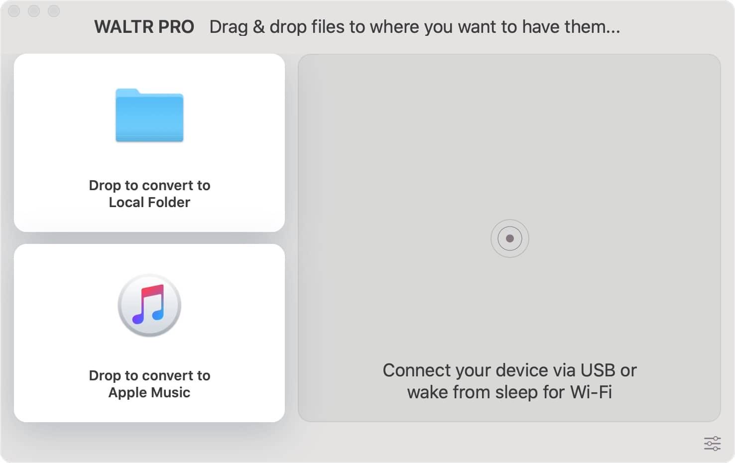 WALTR PRO 1.0.98 for mac iphone铃声制作及文件传输工具