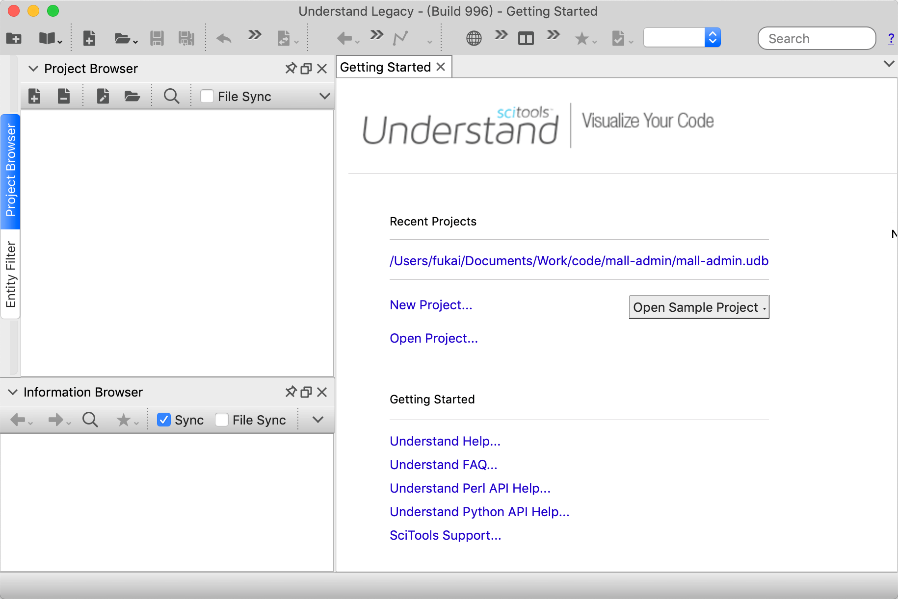 Understand for mac 5.1