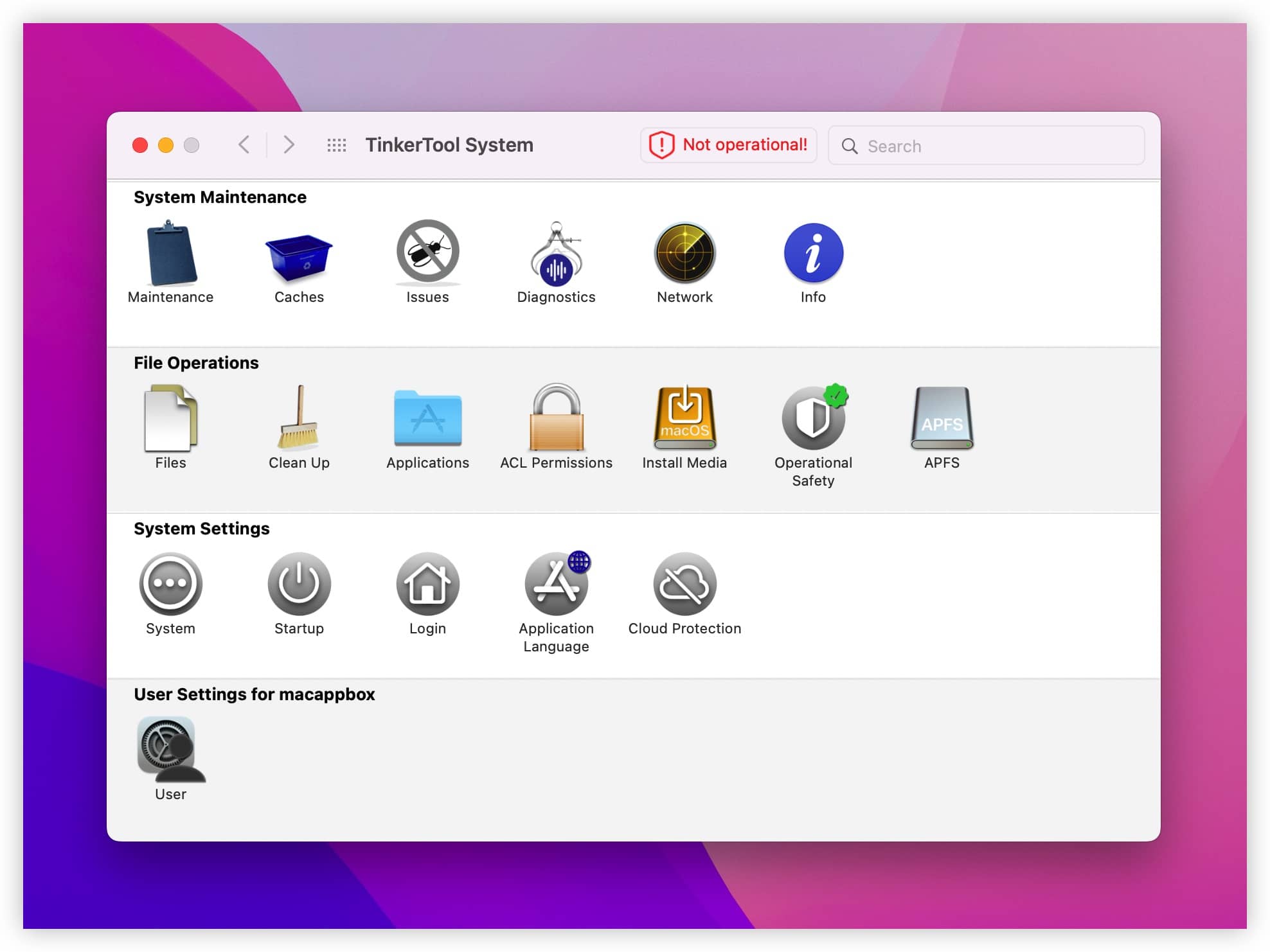 TinkerTool System v7.94 macOS 系统深维护工具