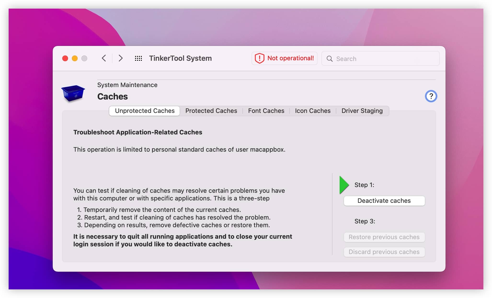 TinkerTool System v7.94 macOS 系统深维护工具