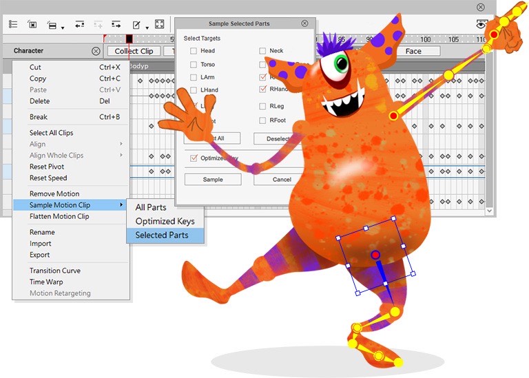 Cartoon Animator 4 for mac 专业的2D创意和动画设计
