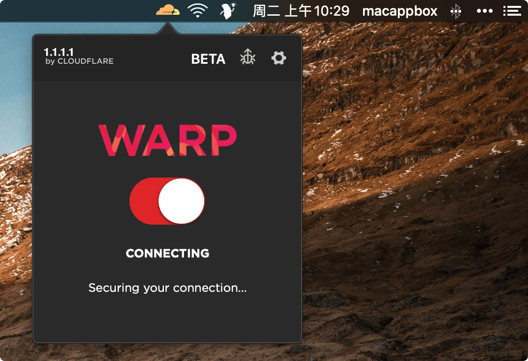 Cloudflare WARP for mac 1.2.927 网络dns优化