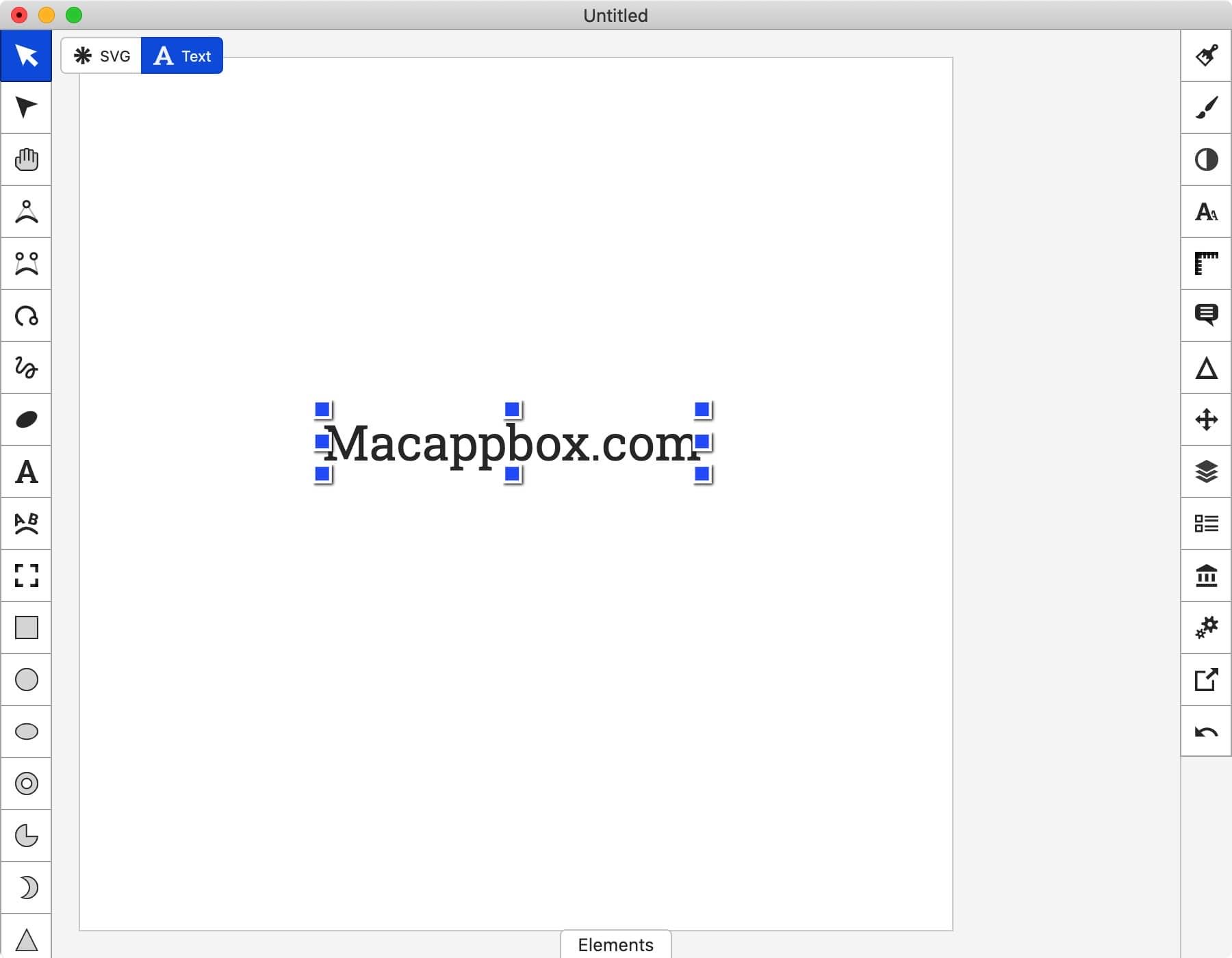 Boxy SVG for mac 3.96.0 svg矢量编辑器