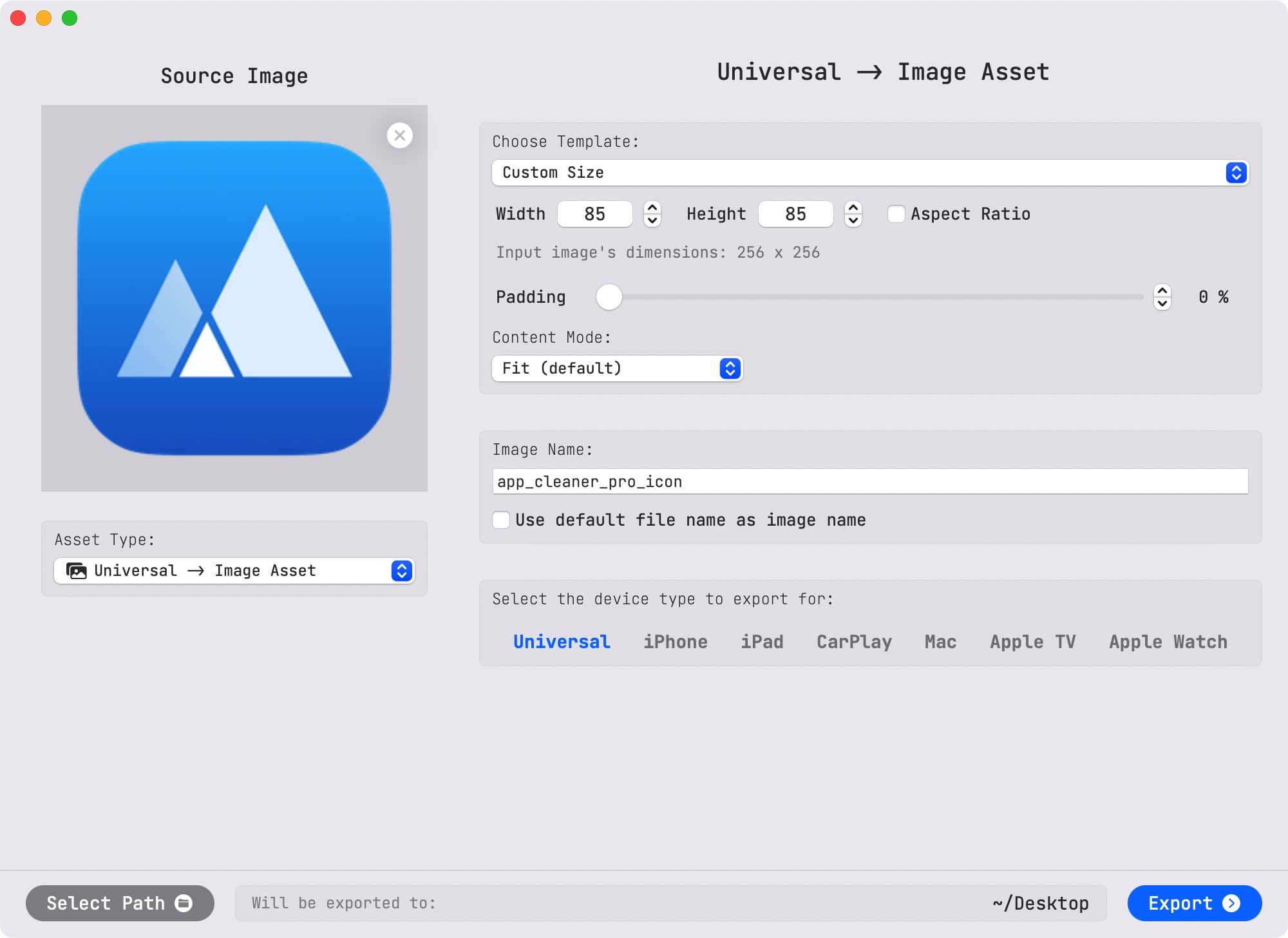 AssetsGen 4.0 Apple 应用图标制作工具