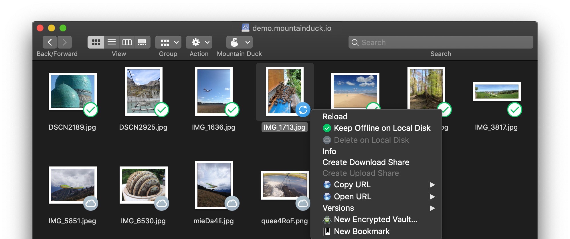 Mountain Duck 4.5.0 mac将云存储挂载在本地
