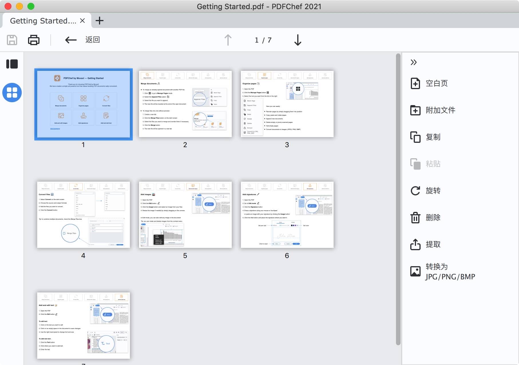 PDFChef for mac 21.3.0 PDF编辑器