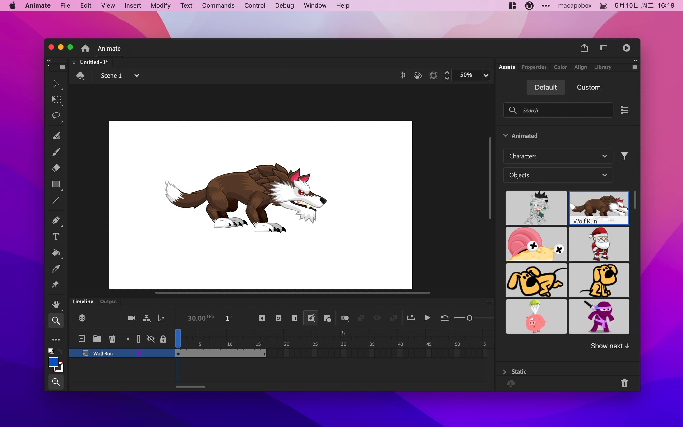 Adobe Animate 2022 for mac v22.0.5 动画制作神器